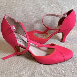 Repetto Leather T-Strap Heels RARE!